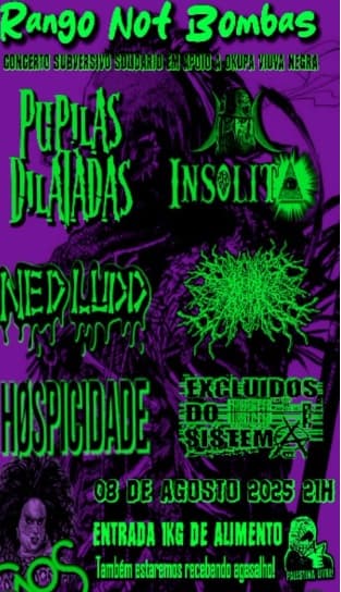 Rango Not Bombs 2 no Caos nesta sexta-feira (8)