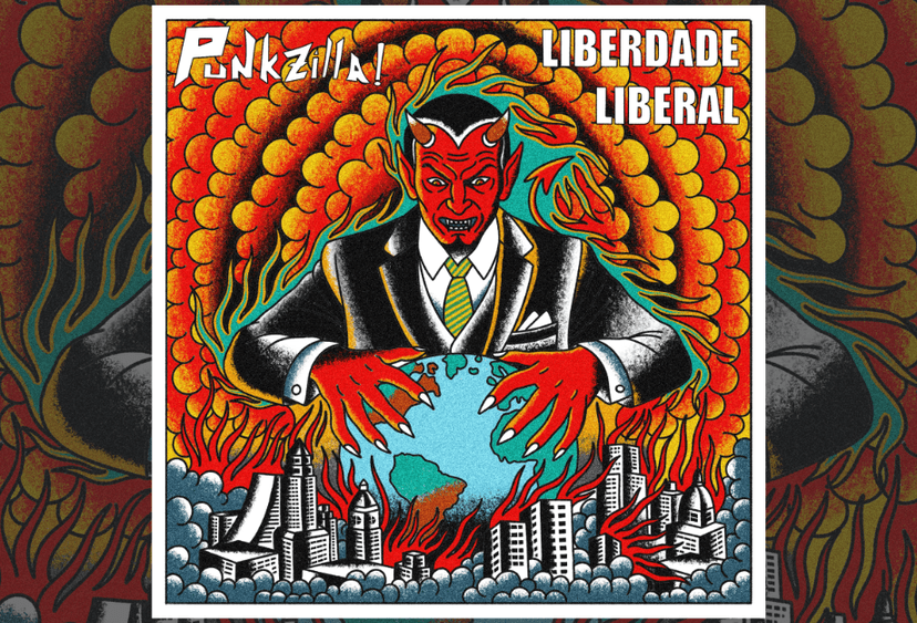 Punkzilla! lança o single “Liberdade Liberal”, uma crítica veloz e direta à doutrina neoliberal.