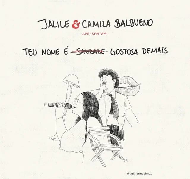 Ocidente Acústico com Camila Balbueno e Jalile, nesta quinta (26)