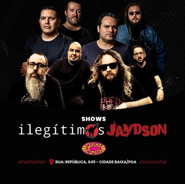 Ilegítimos e Jaydson no Divina Comédia, domingo (22)