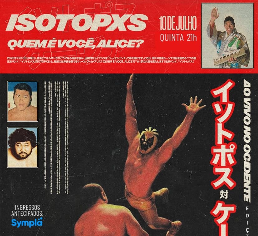 Quem É Você,Alice? e Isotopxs no Ocidente nesta quinta-feira (5)